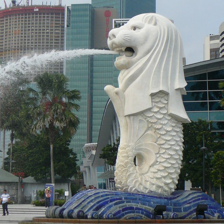 シンガポール・マーライオン公園 - 風景（海外） - 無料写真素材 - あみラボ