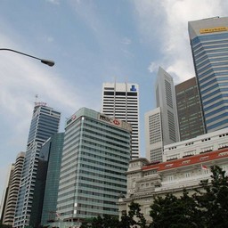 シンガポール・ビル群