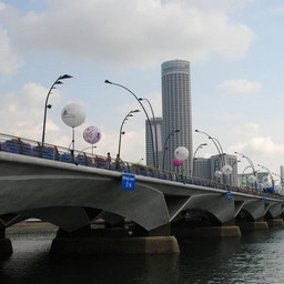 シンガポール・エスプラネード・シアター・オン・ザ・ベイへの橋
