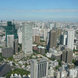 東京都・東京タワーからの景色