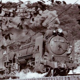 北海道・夕張線・第三鉄橋・D51 565 - 蒸気機関車（SL） - 無料写真素材 - あみラボ