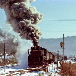 北海道・夕張線・滝ノ上・D51 1086 - 蒸気機関車（SL） - 無料写真素材 - あみラボ